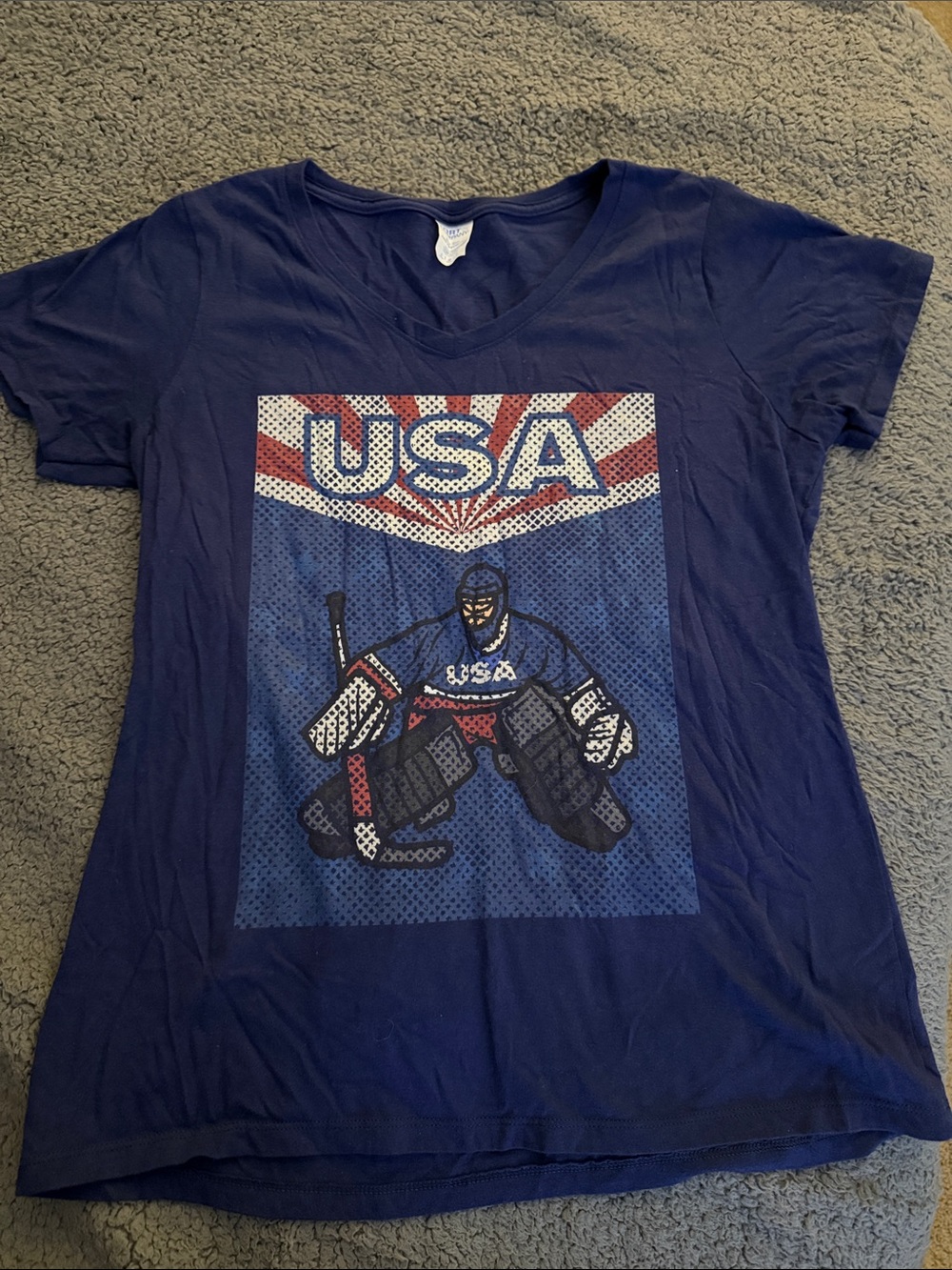 Classic Short Sleeve Tee in Dark Blue